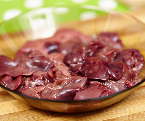 raw chicken liver for dogs